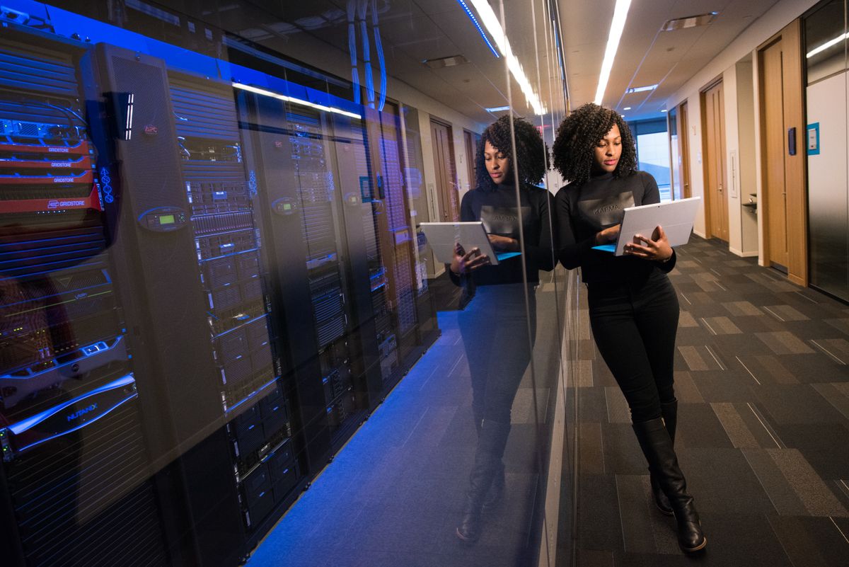 NetraClouds engineer monitoring secure infrastructure